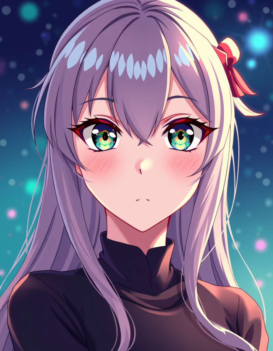 Anime idea: anime style, vibrant colors, expressive eyes, Full body picture of a woman , detailed anime illustration