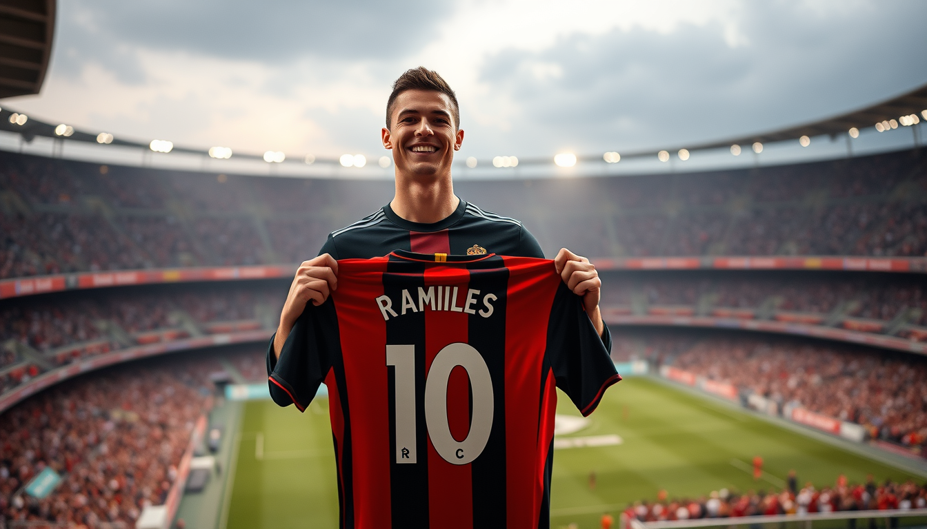 Main art studio: Make a photo here we go Cristiano Ronaldo will let Kim-jae Kim sign in to Almeria for 47 million Euros and kim-jae kim holding the T-shirt