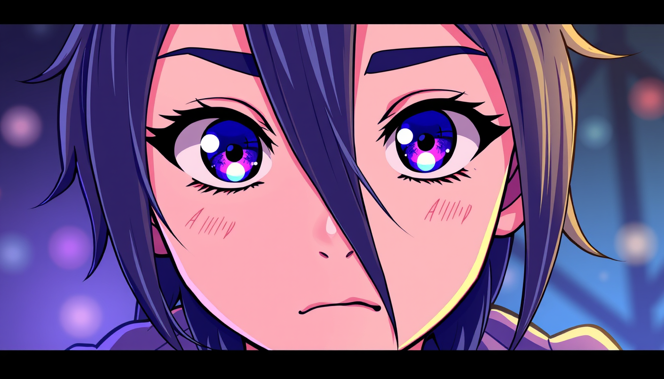 Anime idea: anime style, vibrant colors, expressive eyes, vtuber avatar, anime style, expressive eyes, soft rim light , detailed anime illustration