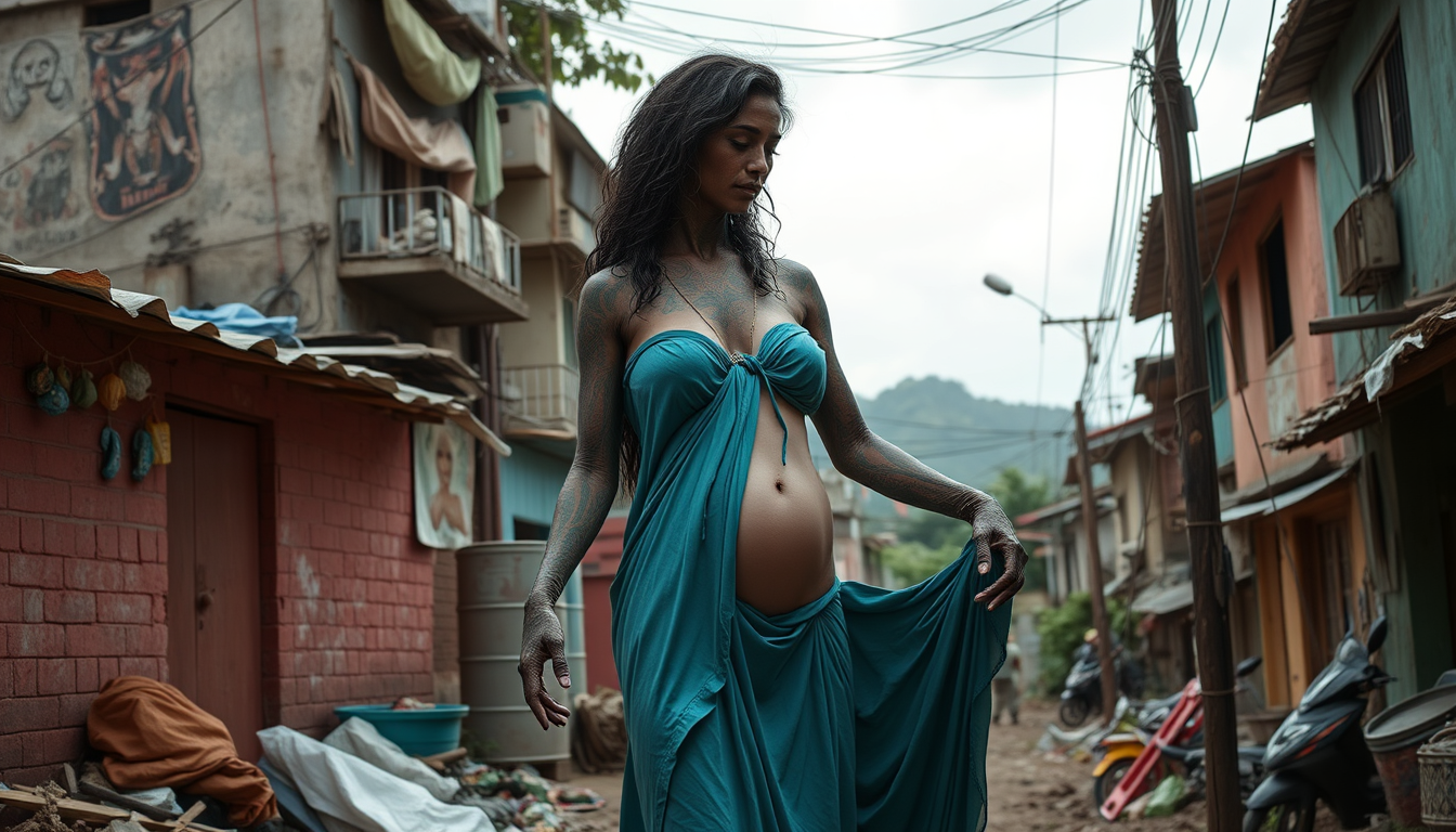 Main art studio: cria a imagem de um morango com corpo de mulher e ela deve tar na favela