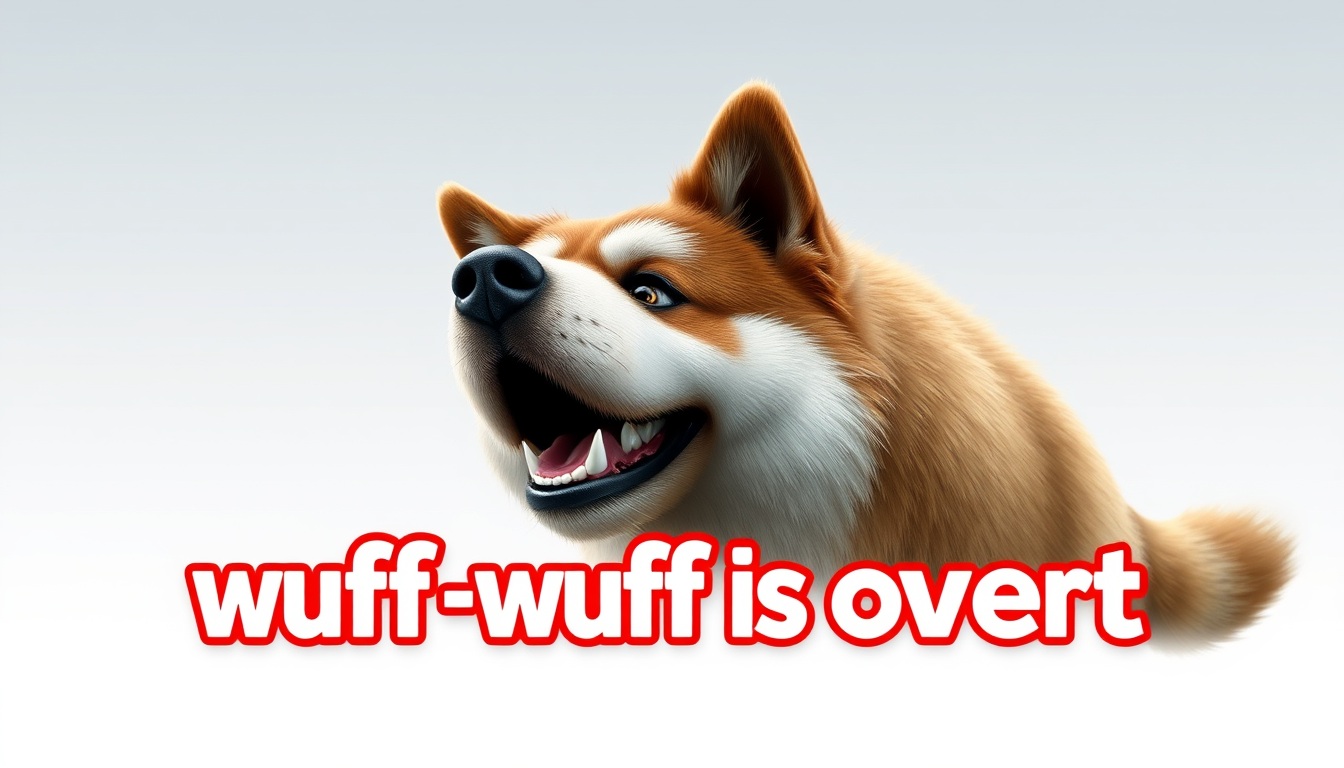 Banners idea: banner design, wide horizontal layout, strong focal point, clean negative space, space for headline, Bernadina2 lets play wuff wuff bis game over ist