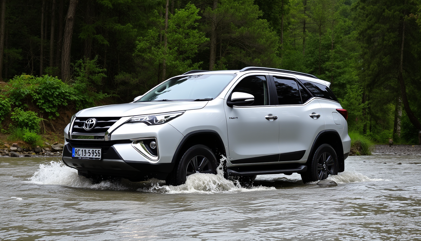 Main art studio: River cross fortuner legender