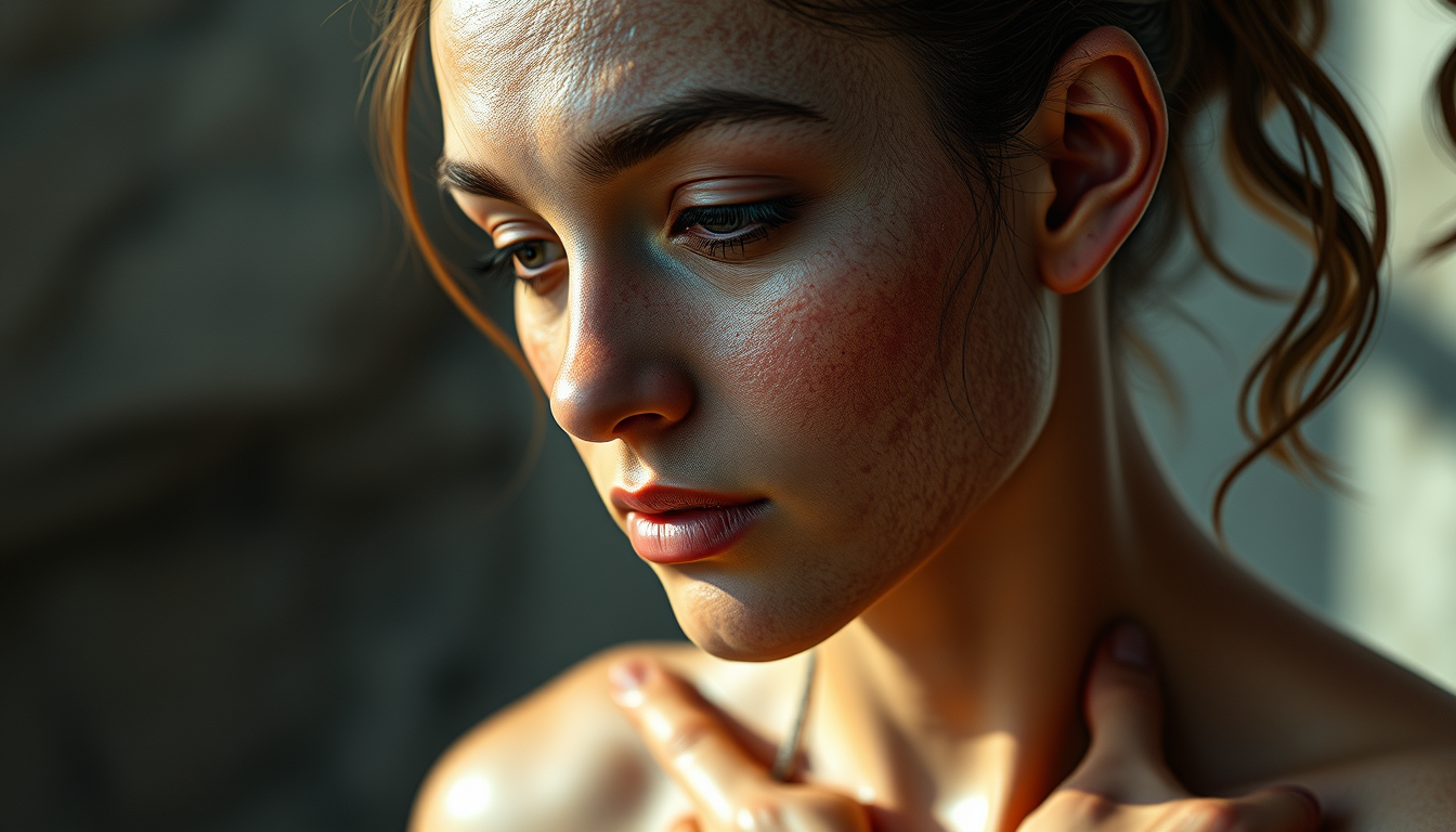 Realistic Images idea: photorealistic generated image, natural materials and skin texture, physically plausible lighting, في بنت شعرها اسود طويل و جسمها متناسق و ممتلئ لابسة