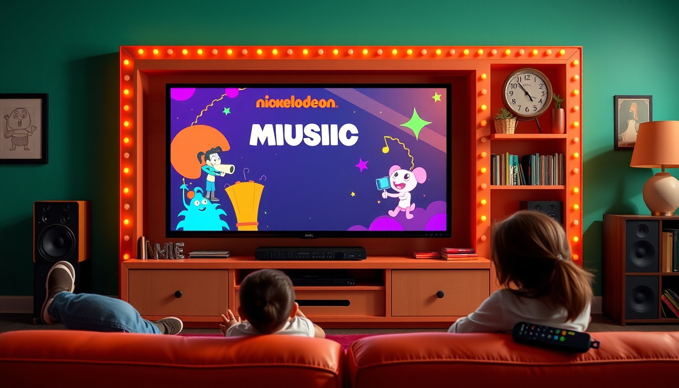 Main art studio: Nickelodeon MUSIC nickjr.com/music S Sahara AVE 3200 S Maryland Pkwy 4100 S Sahara AVE 3200 S Eastern AVE 3700 Roku oh check out that big TV thats pre