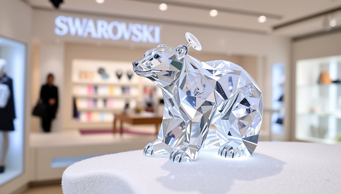Main art studio: Gutschein für einen Swarovski bären zur Einlösung im store in wattens