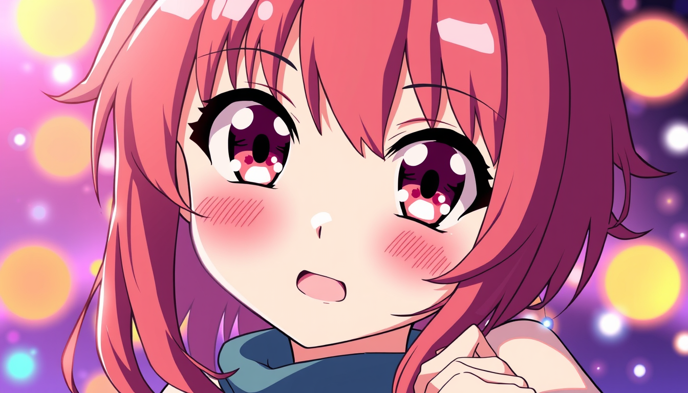 Anime idea: anime style, vibrant colors, expressive eyes, Anime cute , detailed anime illustration