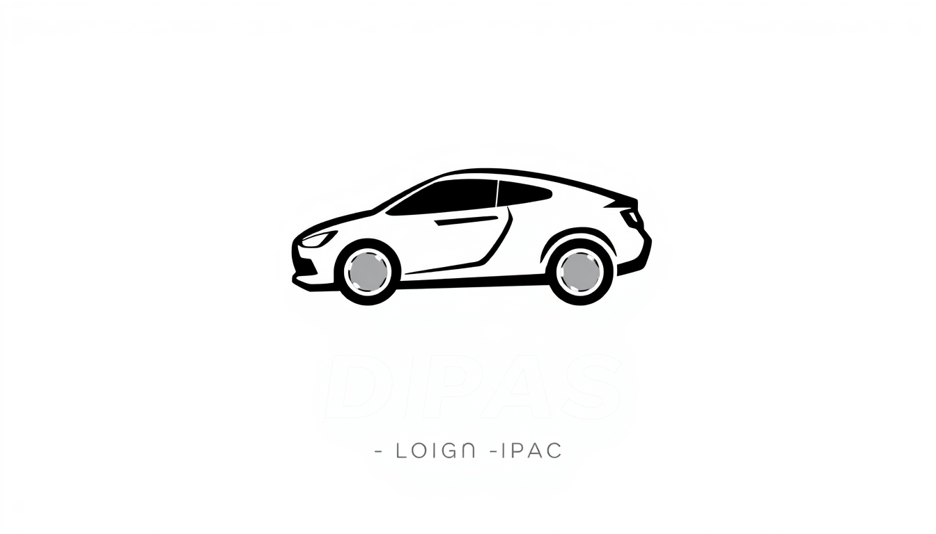 Logo idea created from the prompt: logo design, clean minimal mark, bold simple shapes, balanced composition, écrit DPAS / avec une voiture et un netoiieur , versatile brand l
