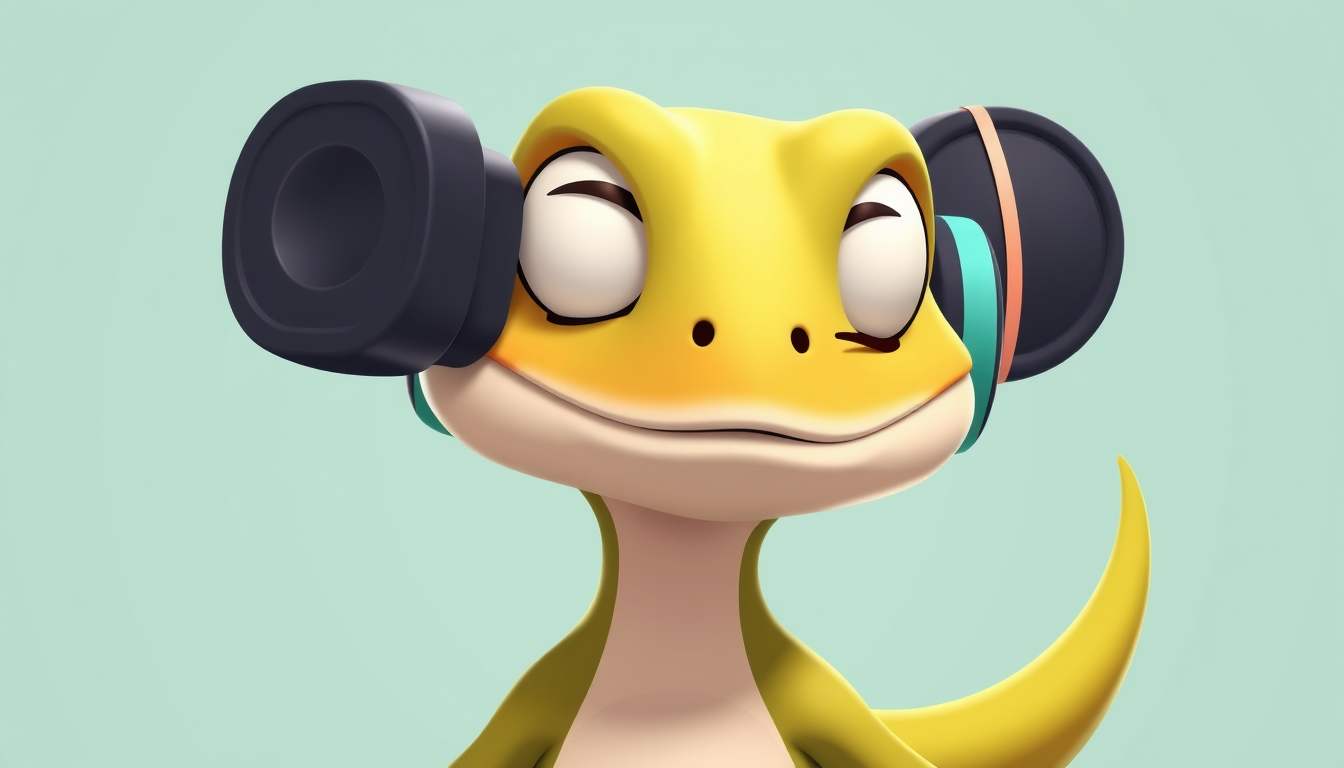 VTuber idea: vtuber avatar character, anime style, expressive face, streaming-ready design, Gecko , clean vtuber model illustration