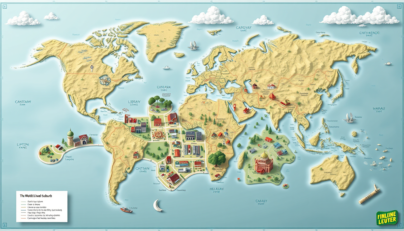 Fantasy Maps idea: a readable fictional world map with coherent coastlines, terrain regions, routes, and landmarks, deliberate composition, Realistic A3 map of “The Worl