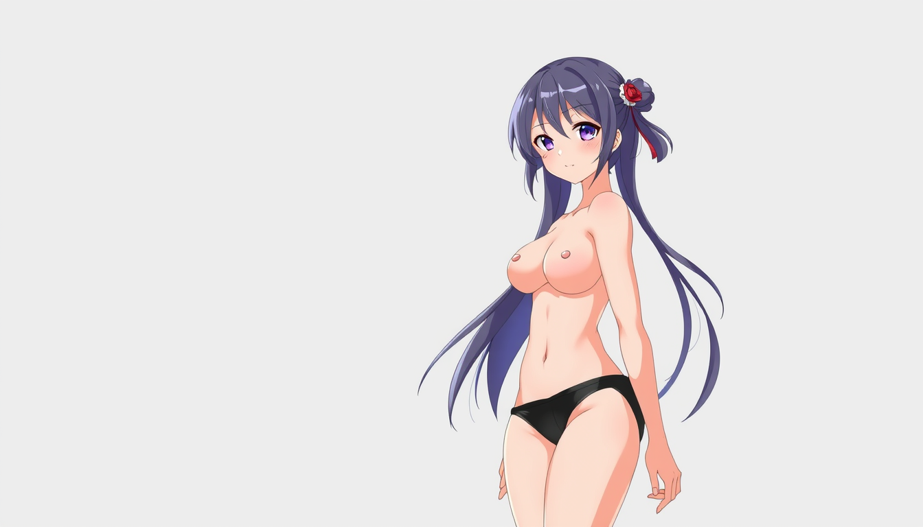 Main art studio: Create an anime girl without clothing