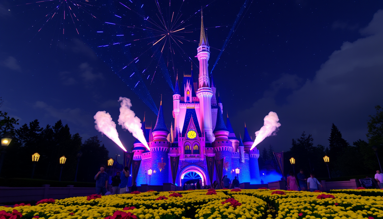 Main art studio: star fire enters mickey mouse world