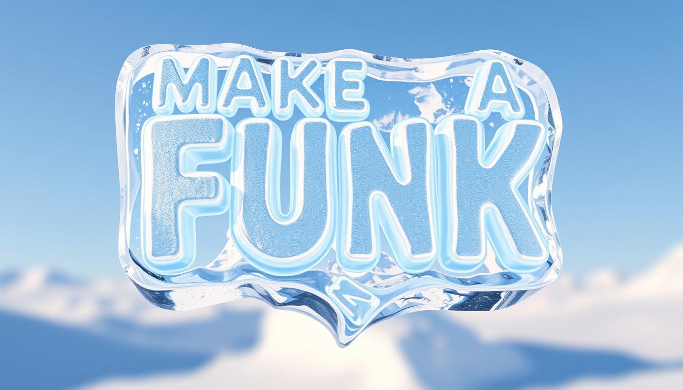 Main art studio: Make a funny fuck ice logo