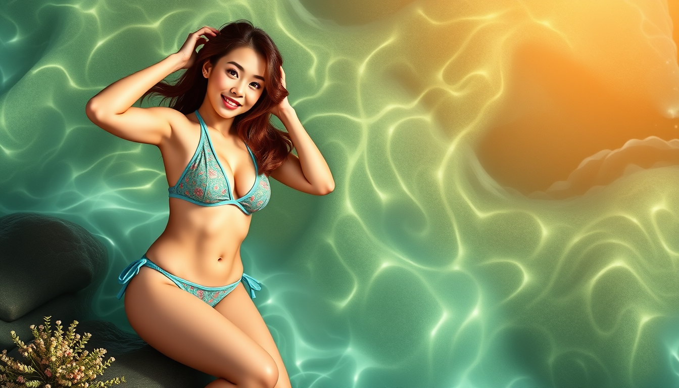 Main art studio: Cô gái không mặc bikini và quần áo