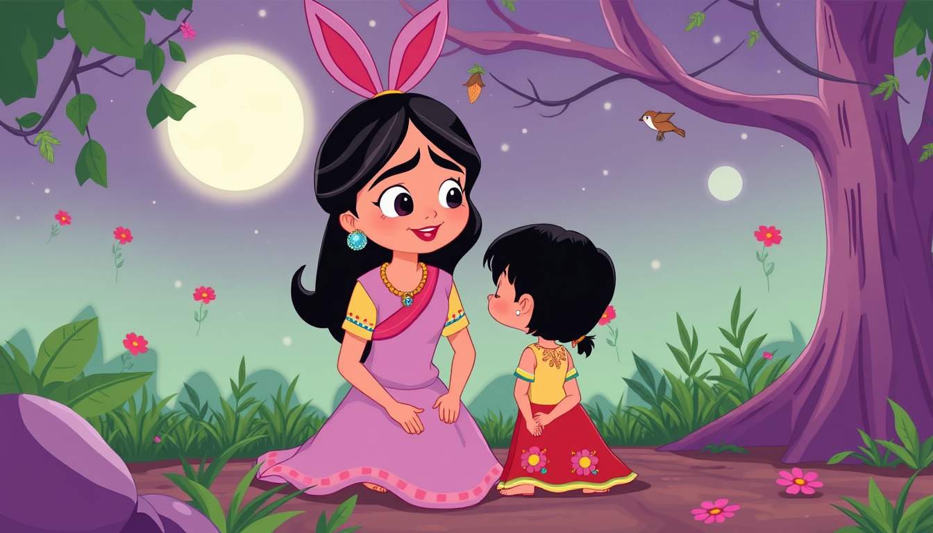 Main art studio: 🐰 Story: "Bunny Aur Chhota Sitara