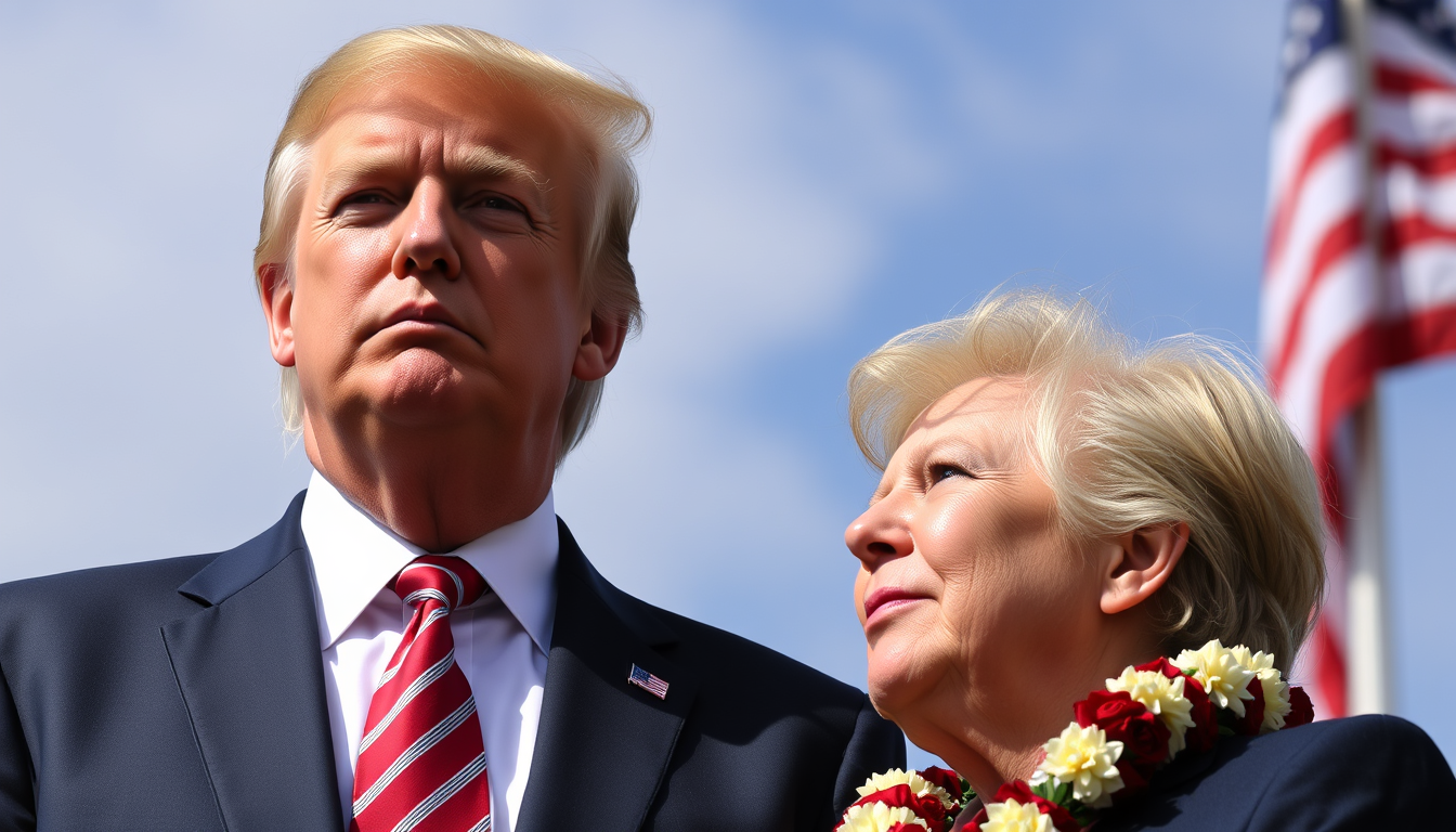 Main art studio: Donald trum and natanioha