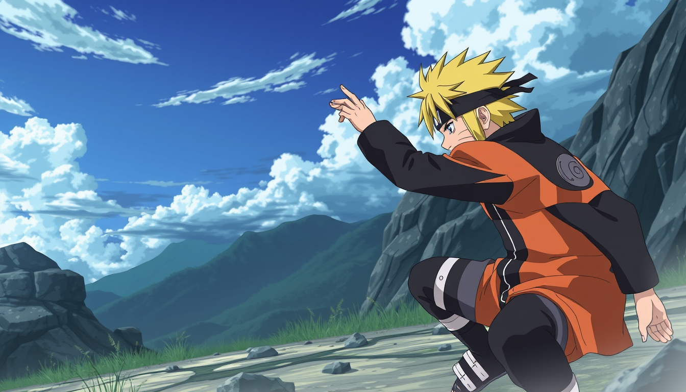 Main art studio: Crie uma imagem do naruto