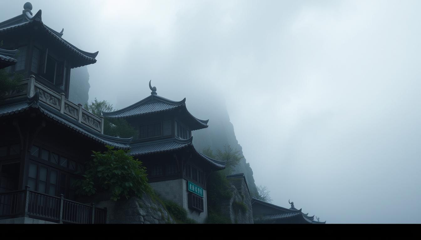 Main art studio: 根据清明上河图的风格,生一张宋朝开封街道图片,要求图片中店铺门口有点亮的灯笼,街道上人来来往往,沿街有很多小商贩出售商品。