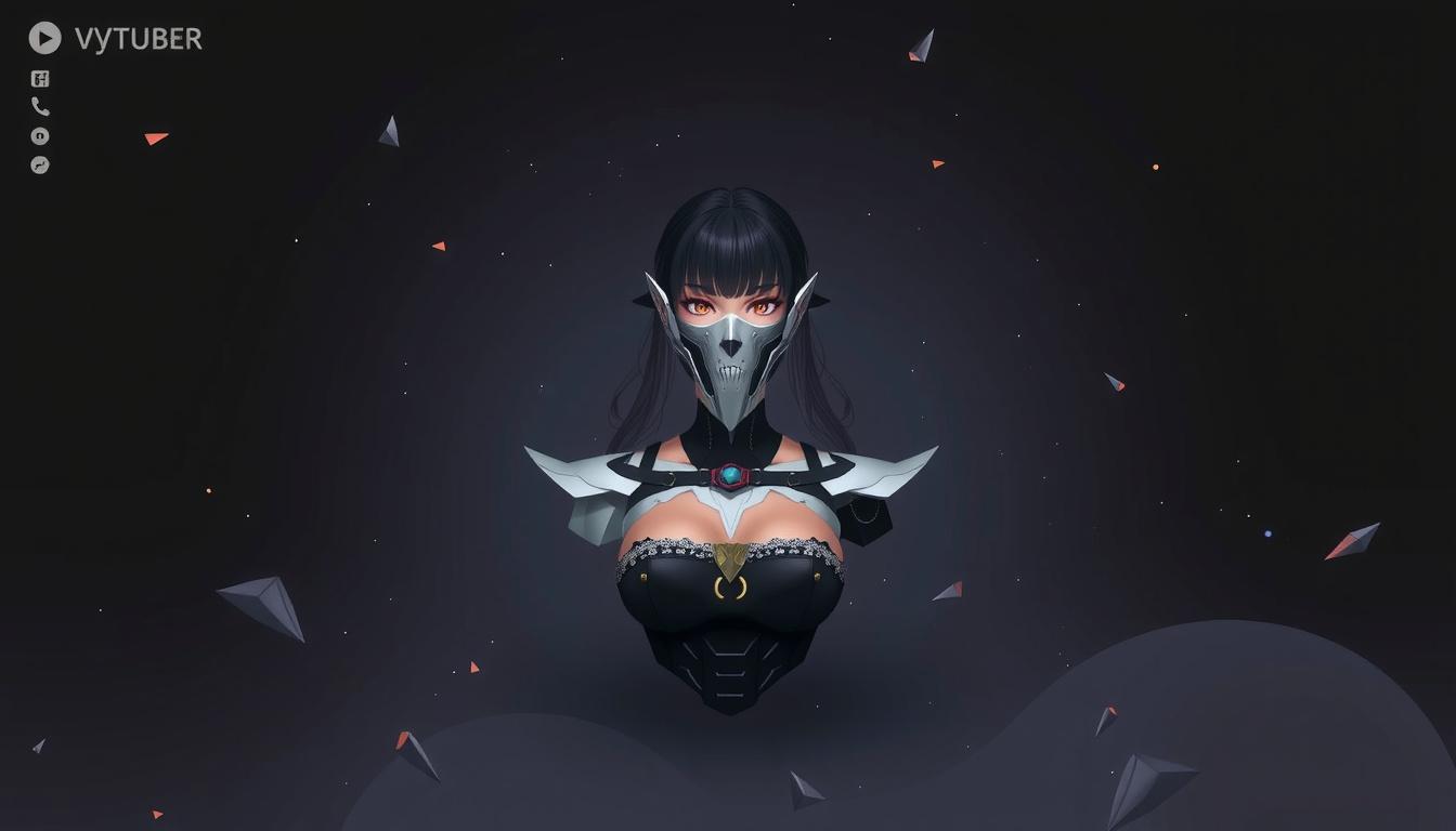 VTuber Avatar idea created from the prompt: vtuber avatar, anime style bust, expressive eyes, streaming overlay ready, Tạo ảnh avatar vtuber , clean vtuber character art