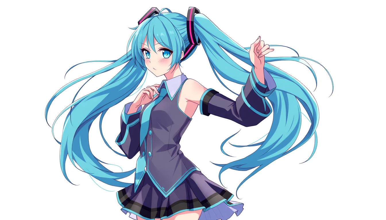 Main art studio: Hatsune miku nua. Sem roupas