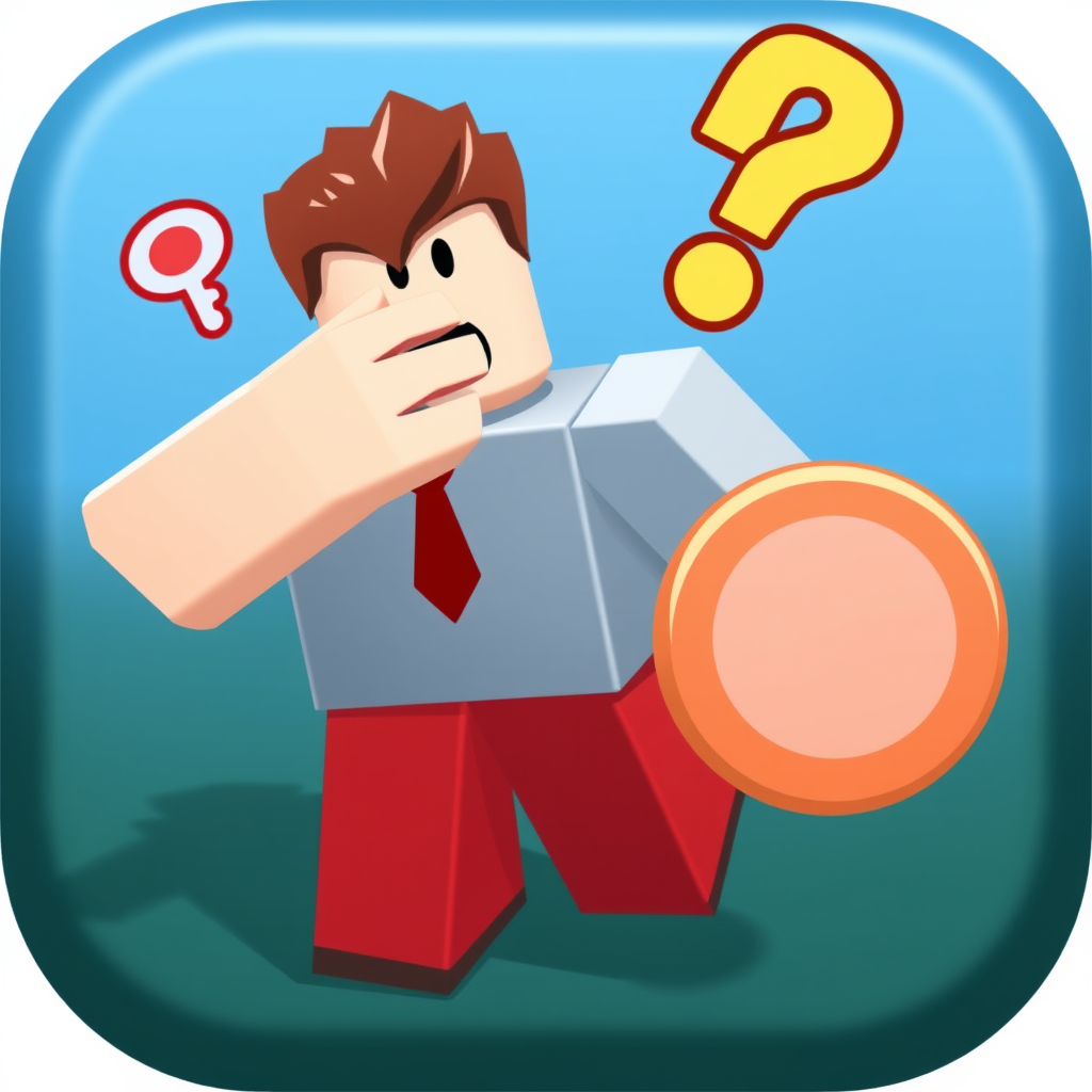 Main art studio: roblox icon for a hide and seek game