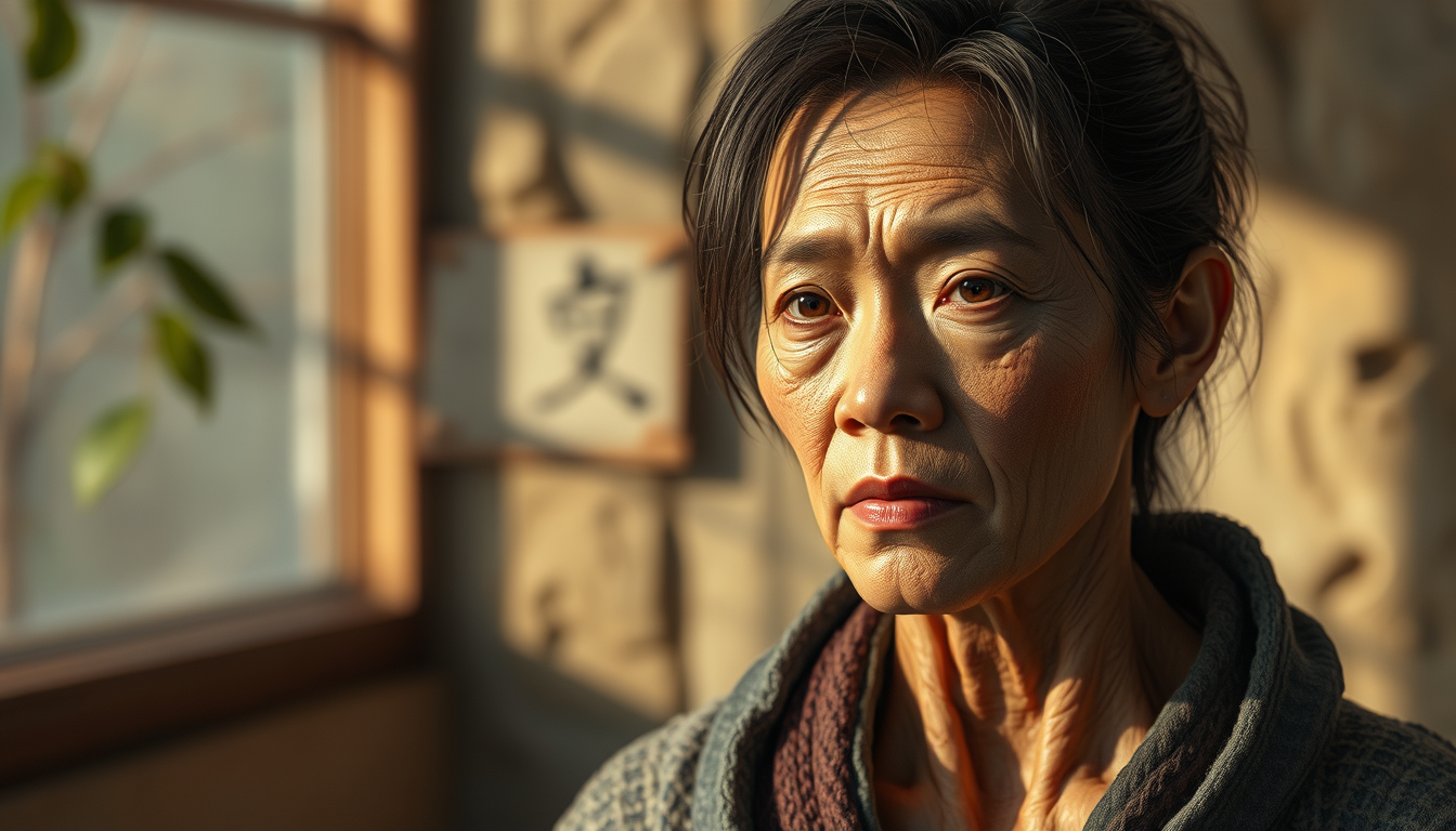Realistic Images idea: photorealistic generated image, natural materials and skin texture, physically plausible lighting, 海にいてこっち見てる画像つくって , coherent depth, restrained color
