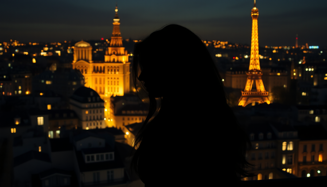 Main art studio: image pour une couverture de roman qui parlerait d'une femme qui pare en voyage et quand elle revien, tout le monde a viellit et tout le monde de sa f