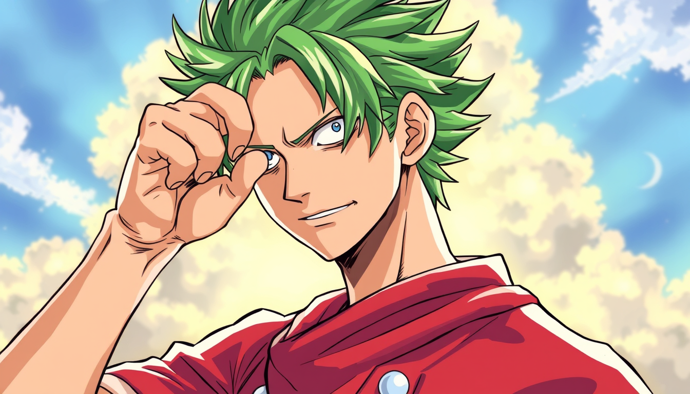 Main art studio: Crée-moi une image de roronoa zoro dans la série One Piece en Live-Action façon coloriage ?