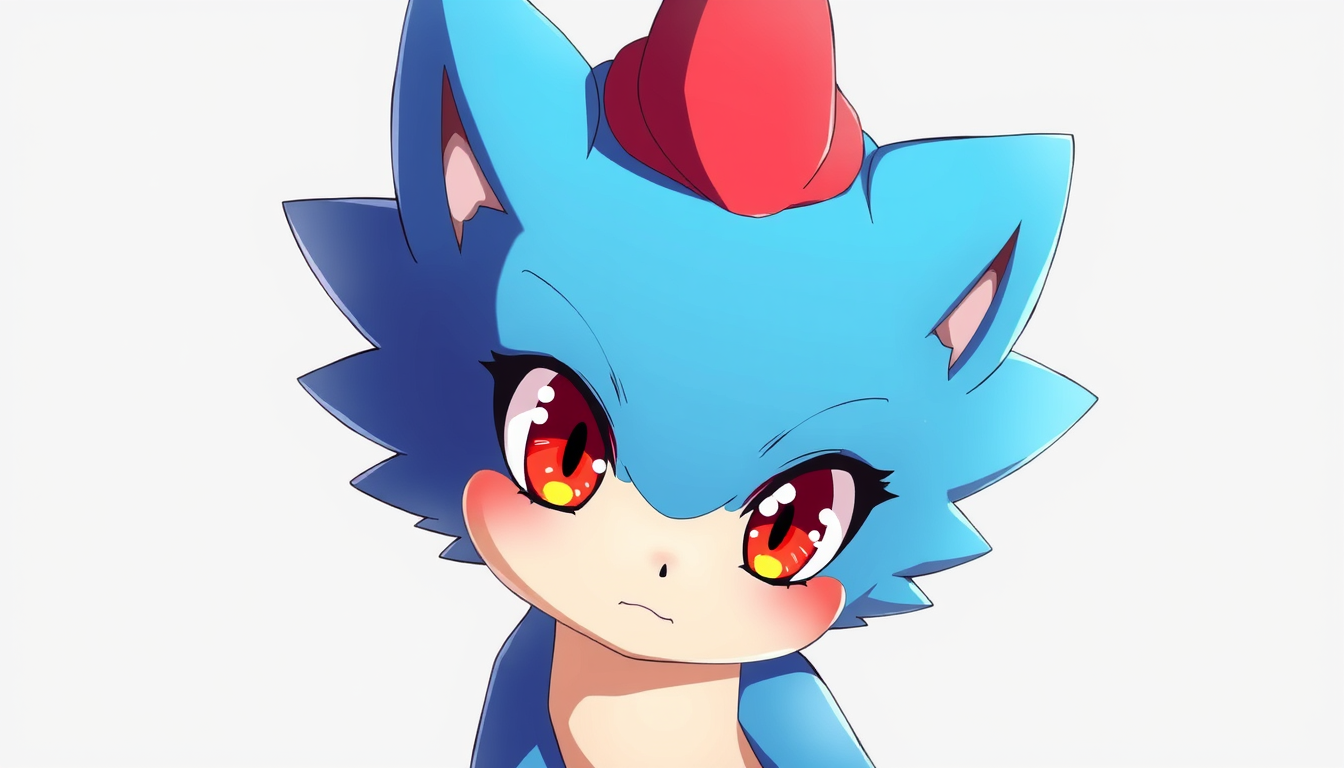 Anime idea: anime style, vibrant colors, expressive eyes, Echidna est un personnage , detailed anime illustration