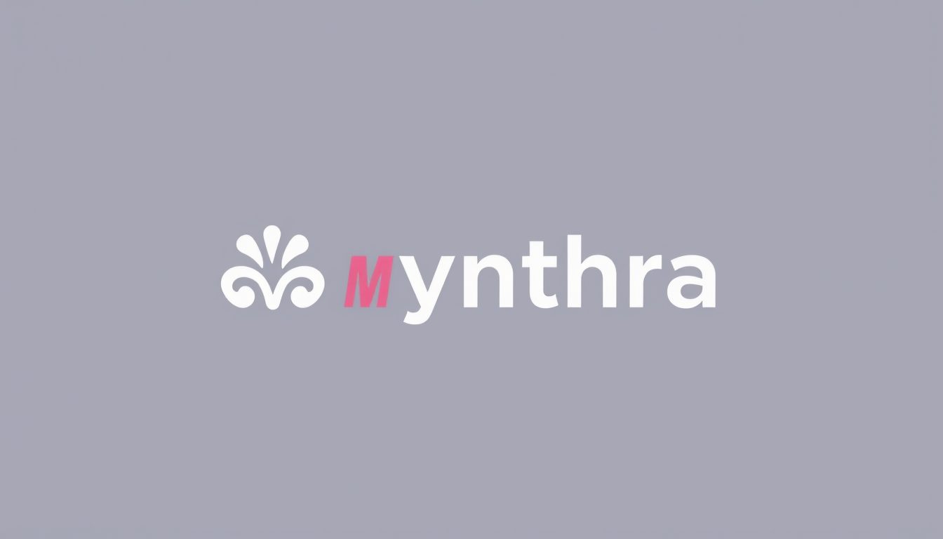 AI Art prompt example created from the prompt: i want to make logo design create for cloth business brand name is mynthra