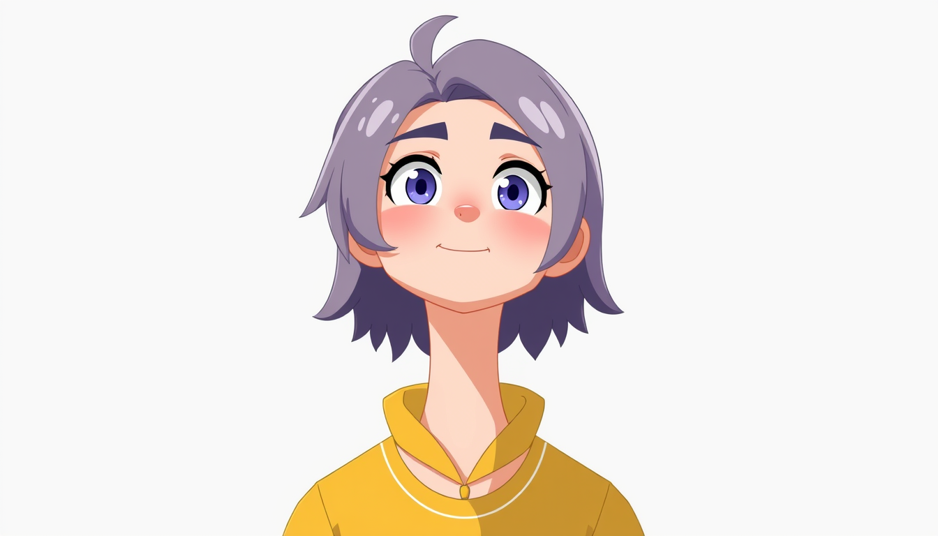 VTuber Avatars idea: vtuber avatar, anime style bust, expressive eyes, streaming overlay ready, Generate a 2D VTuber of the 2D VTuber's movements: (2D VTuber has a bust up