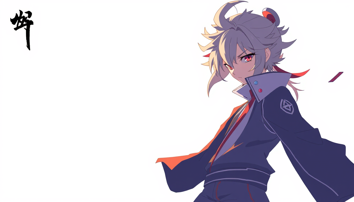 Characters idea: an original character defined by silhouette, role, outfit, palette, and expression, deliberate composition, ishowspeed and kai , polished image, coher