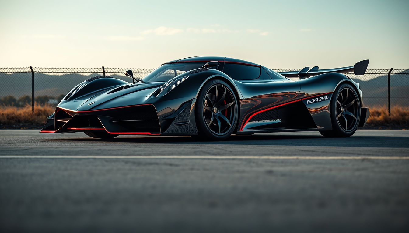 Main art studio: Koeningsegg jesko hypercar mixed with ferarri f50 gt hyper