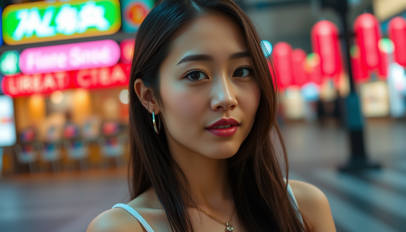 Main art studio: Hot woman asian ?