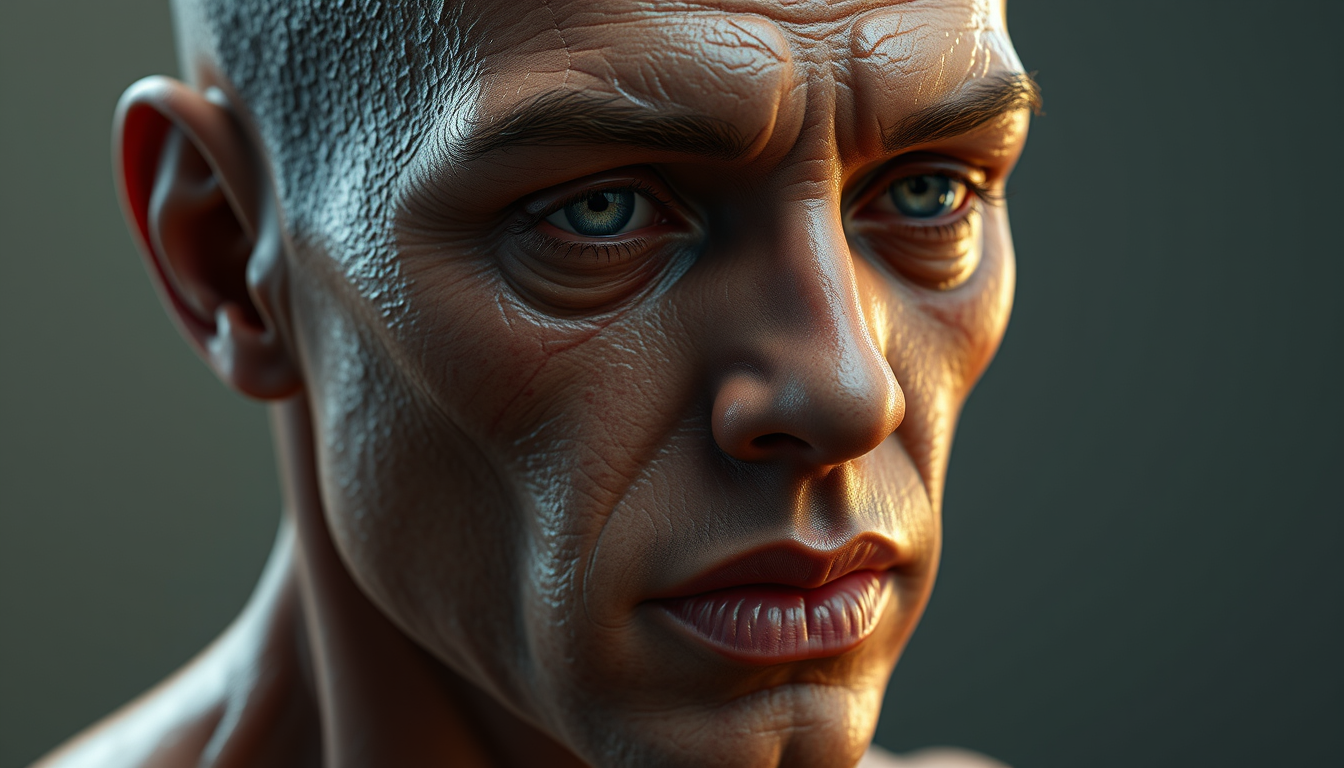 Realistic Images idea: photorealistic generated image, natural materials and skin texture, physically plausible lighting, A picture from a full bidy latex model , coherent d