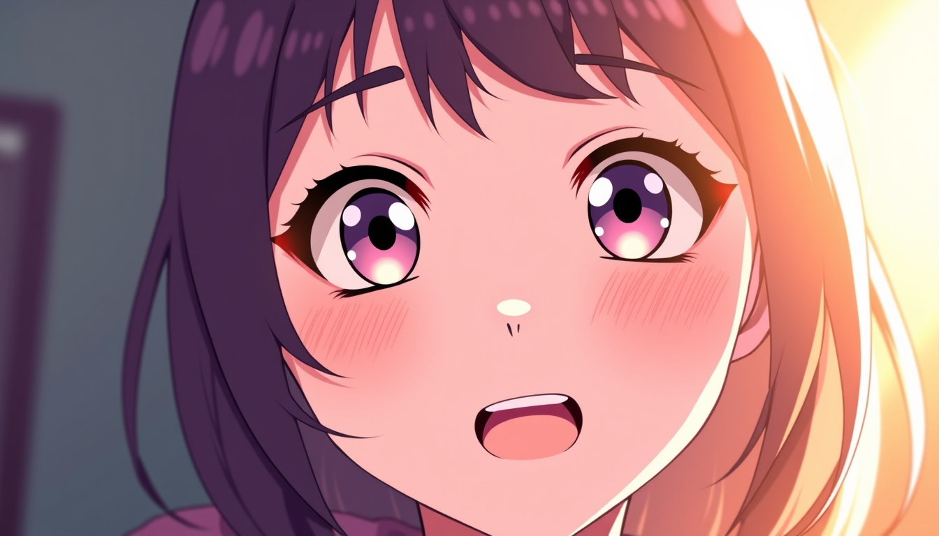 Main art studio: vtuber avatar, anime style, expressive eyes, soft rim light