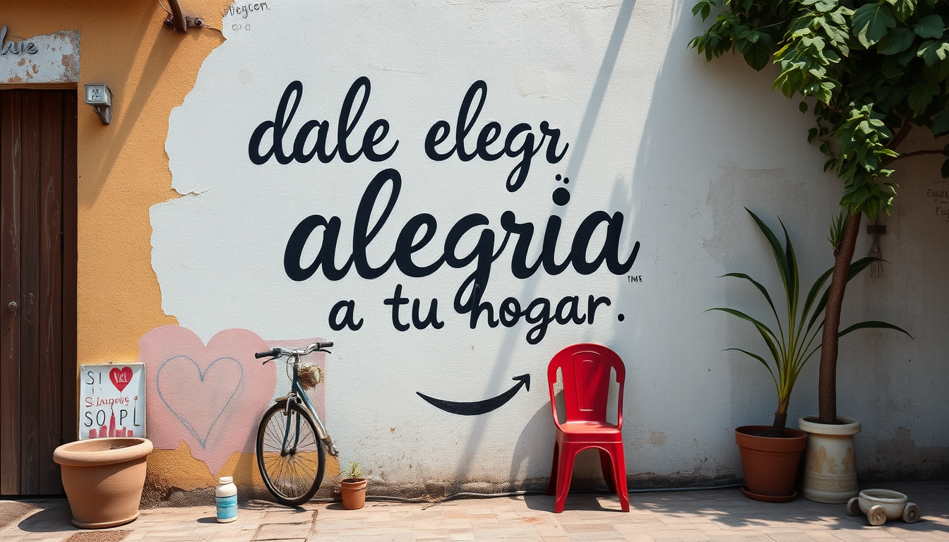 Main art studio: una publicidad q no sea una especie de cartel, ejemplo:puede ser una pintura tipo estas pintando una pared diciendo "dale alegria a tu hogar" o algo a
