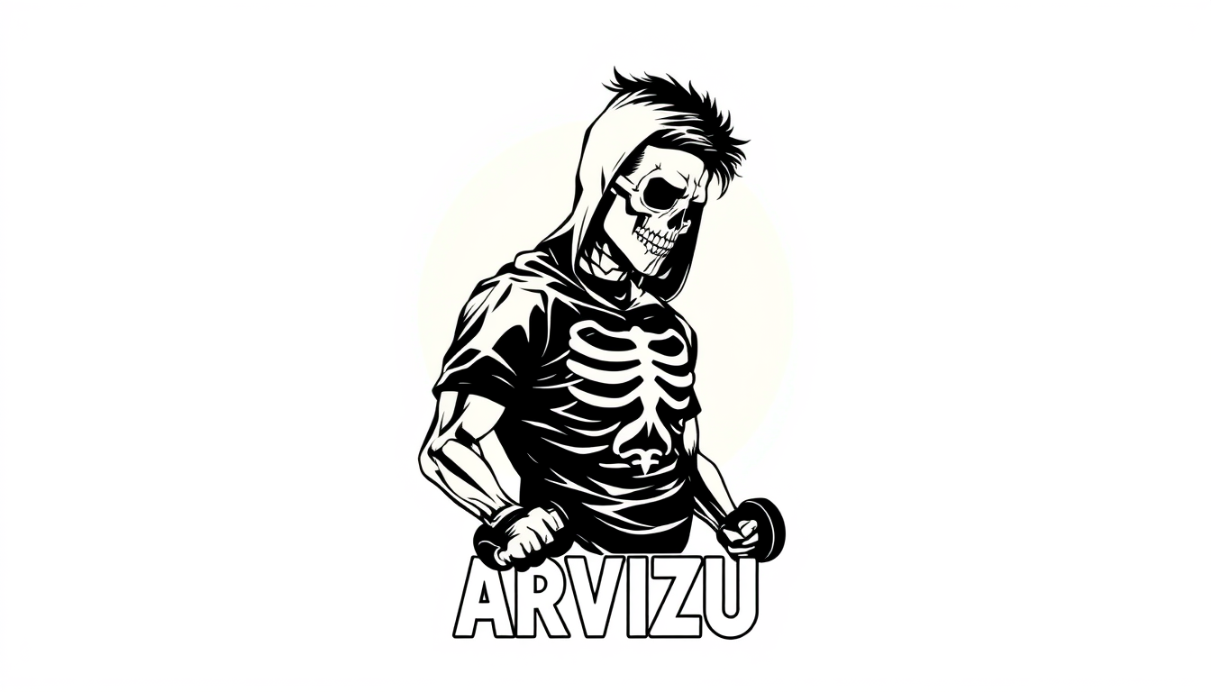 T Shirt Design idea: t-shirt graphic design, bold print-ready artwork, centered composition, que sea oversite que diga la palabra Arvizu, no mas palabras, que seaun diseño