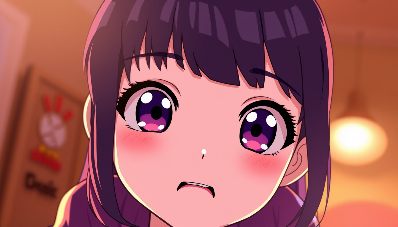 Main art studio: vtuber avatar, anime style, expressive eyes, soft rim light