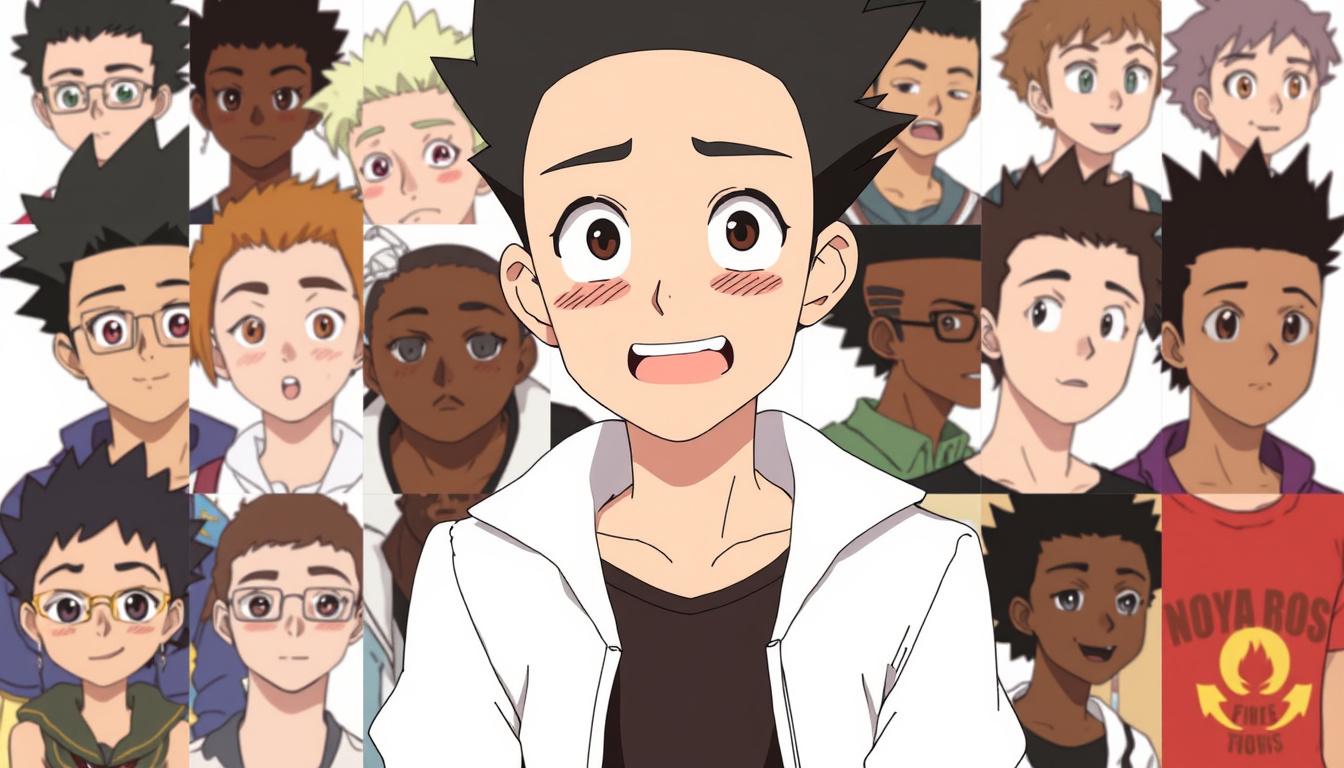 Main art studio: Quiero que hagas una imagen donde muchas personas de diferentes razas digan Noya Ross Y si yo sé que no puedes poner sonido entonces que las personas