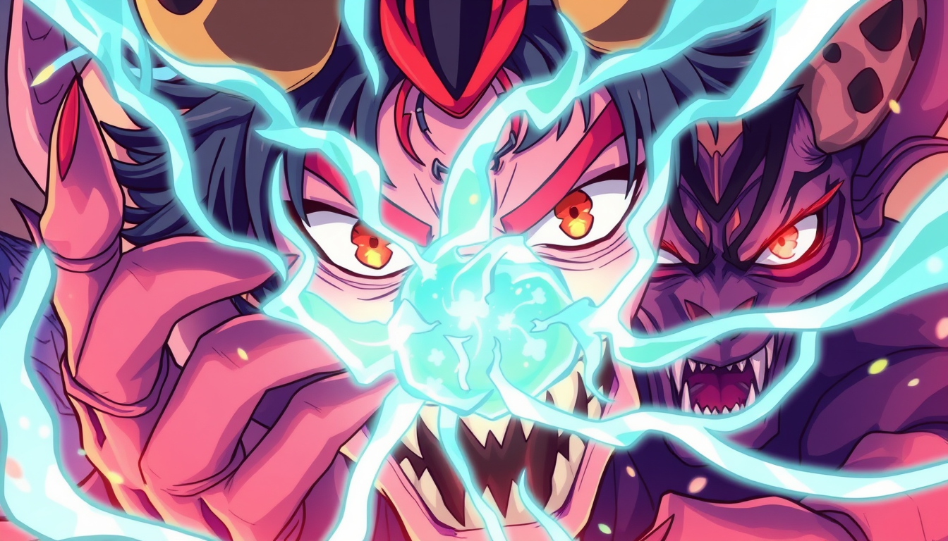 Anime idea created from the prompt: anime style, vibrant colors, expressive eyes, create a manga similar to demon slayer but not that similar such that the breathing techniques