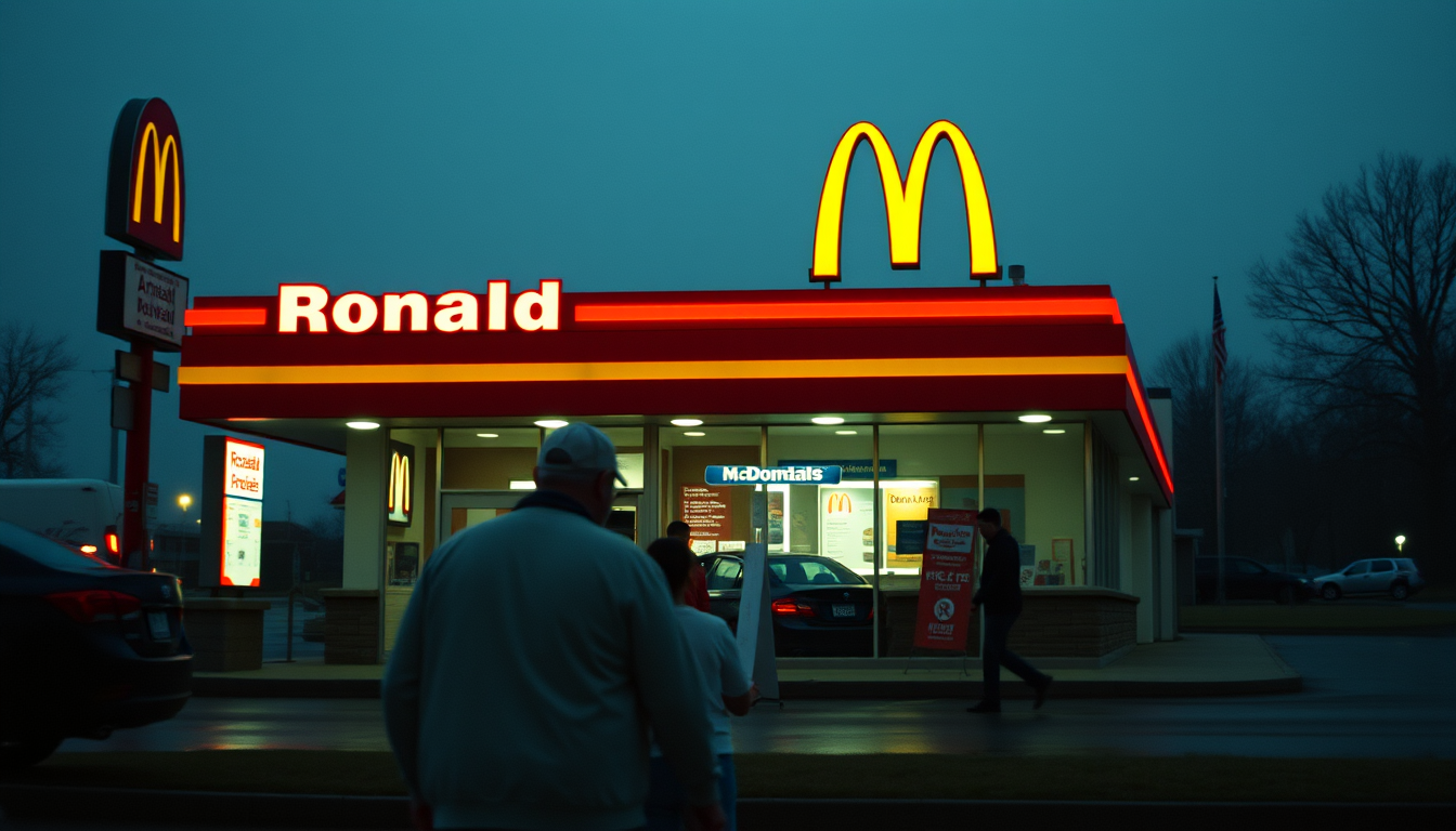 Main art studio: ronald mcdonalds drug dealin