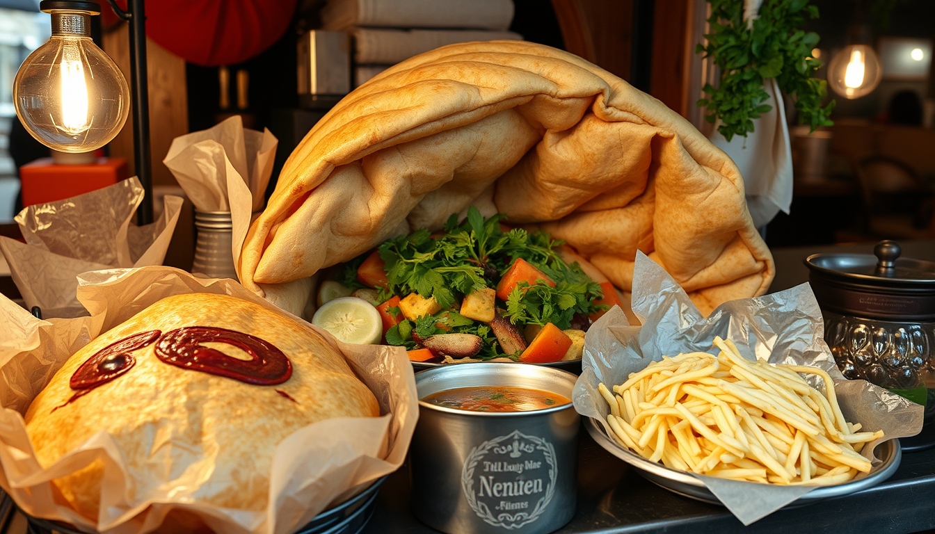 Main art studio: Wo ich einen xxl Döner esse