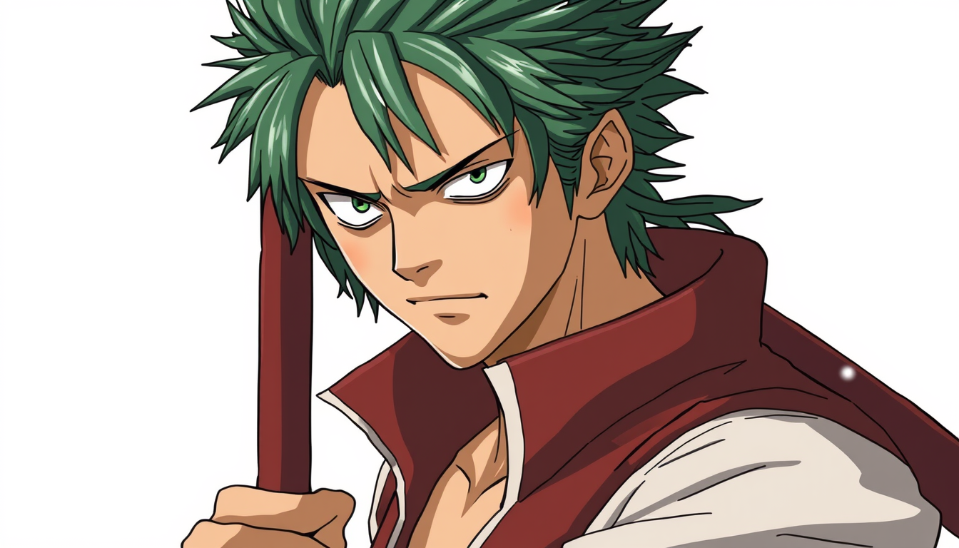 Main art studio: Image de roronoa zoro dans la série One Piece en Live-Action. Je ne veux pas que le style du dessin soit manga ou coloriage, le dessin doit etre reali