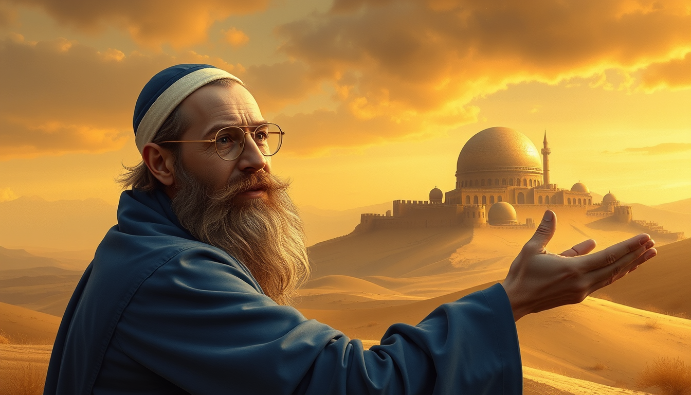 Main art studio: Make me Moshe ben Shem Tob de León in Atzilut based on descriptions from the Zohar
