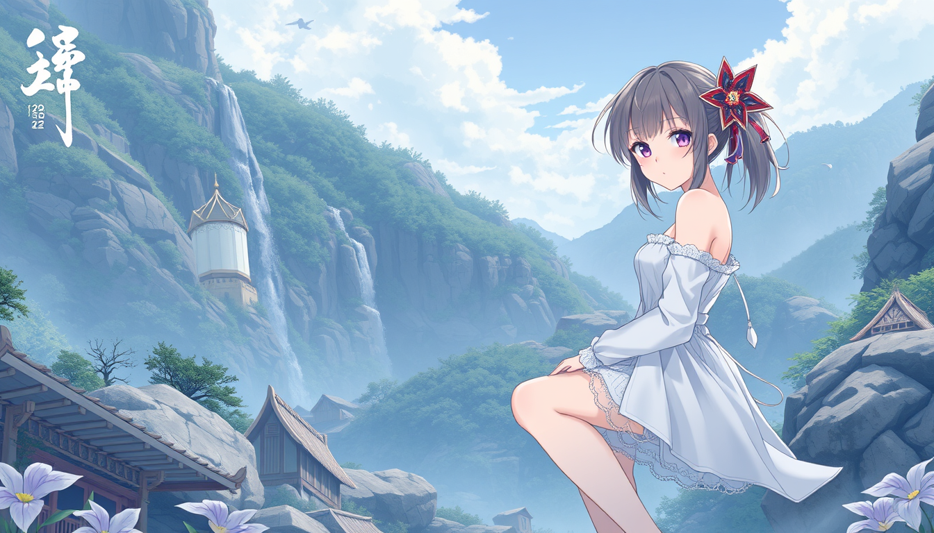 Main art studio: 水着姿の可愛い女性