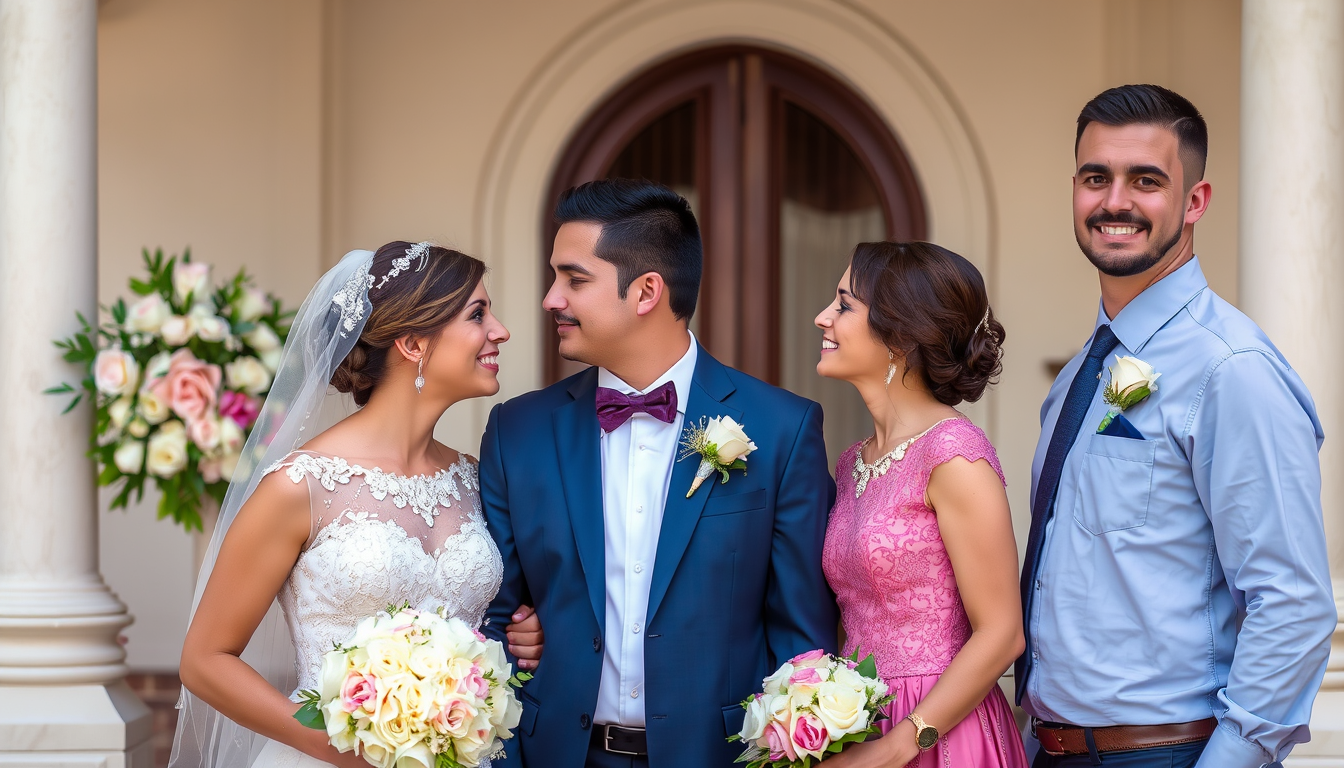 Main art studio: Clean up the photos and make them look like a real professional wedding?