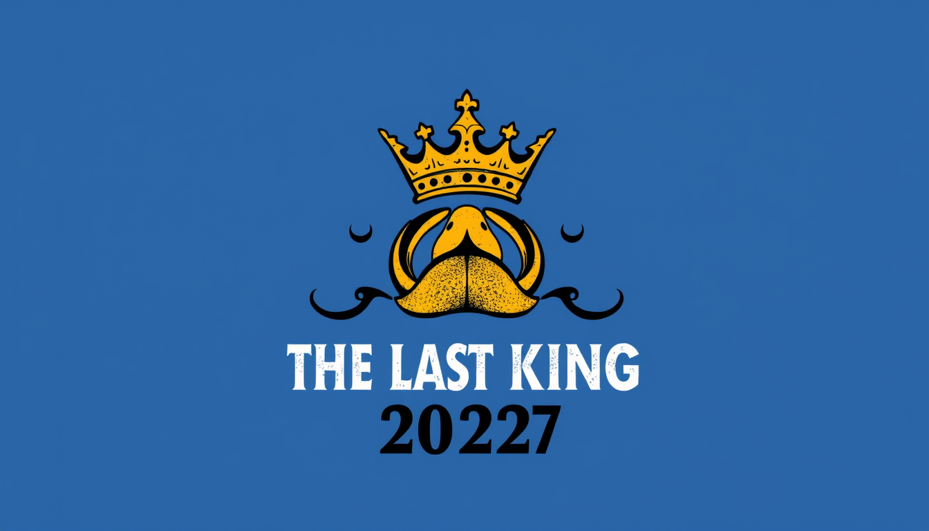 Main art studio: Aide moi à faire un visuel pour un t shirt personnalisé. Je veux faire un t-shirt comme si c'était un t shirt officiel de la tournée THE LAST KING 202