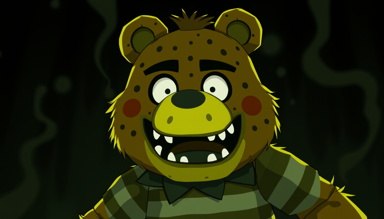 Main art studio: Andrew from fazbears frights