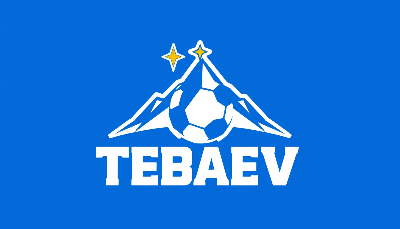Logo idea: logo design, clean minimal mark, bold simple shapes, balanced composition, Diseñame el logo de mi equipo de fútbol, ennlanparte superior le agregas Ce