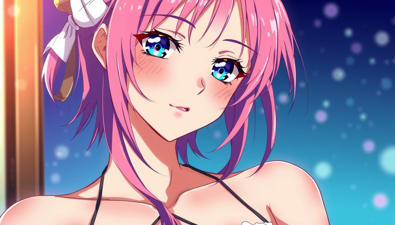 Anime idea created from the prompt: anime style, vibrant colors, expressive eyes, ersttele ein bild von einer sexenden frau , detailed anime illustration
